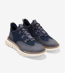5.ZEROGRAND WING OX:NAVY BLAZER/IVORY